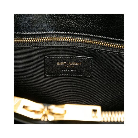 Pre Loved Saint Laurent Sac de Jour Medium Tote Bag Women White Messenger Bags - Picture 6 of 8